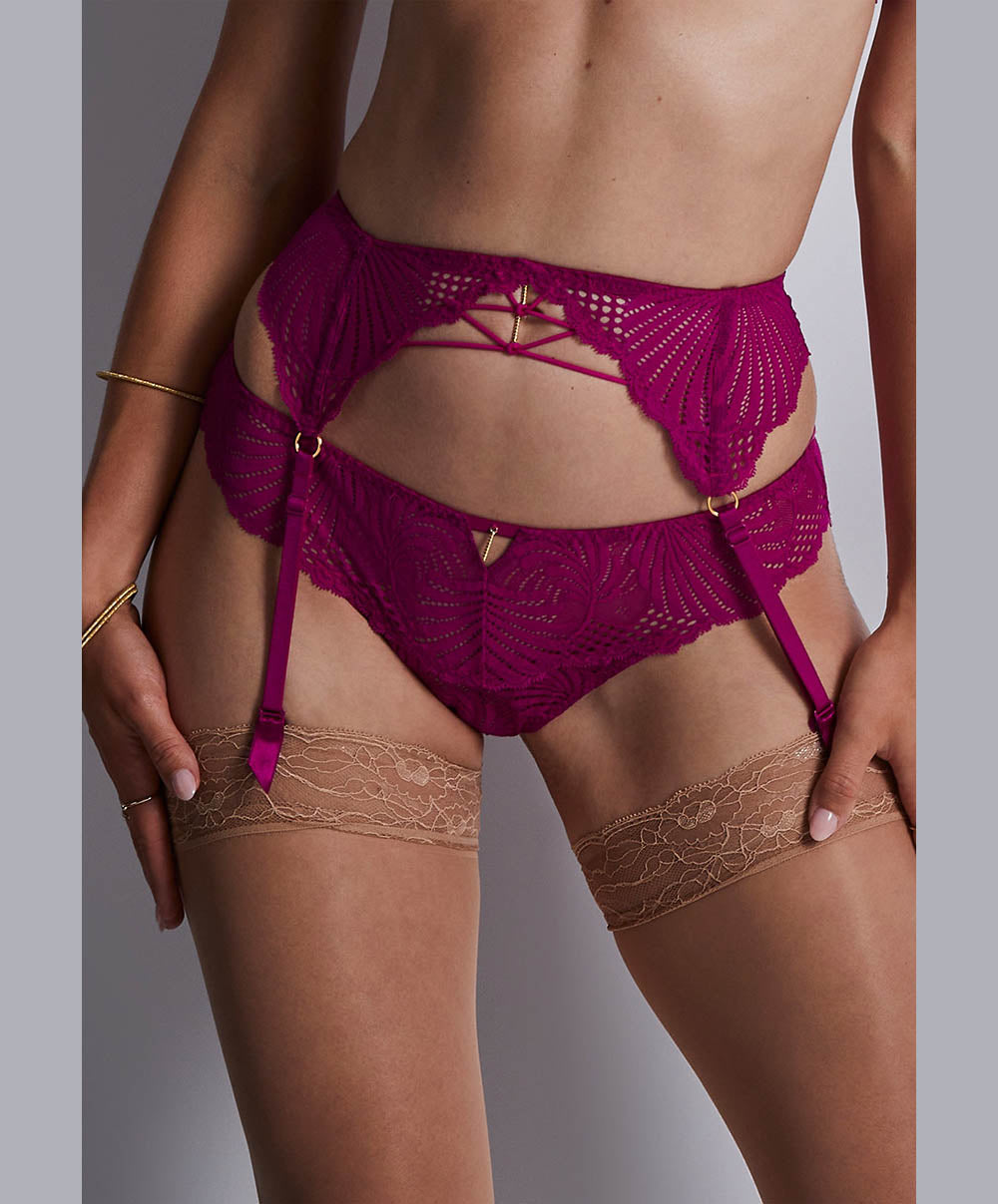 Porte-jarretelles Rhythm of desire Radiant pink Aubade 2A50-RADI