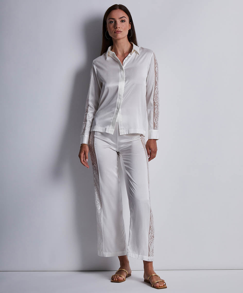 Chemisier soie Midnight whisper Opale Aubade 2S44-OPAL