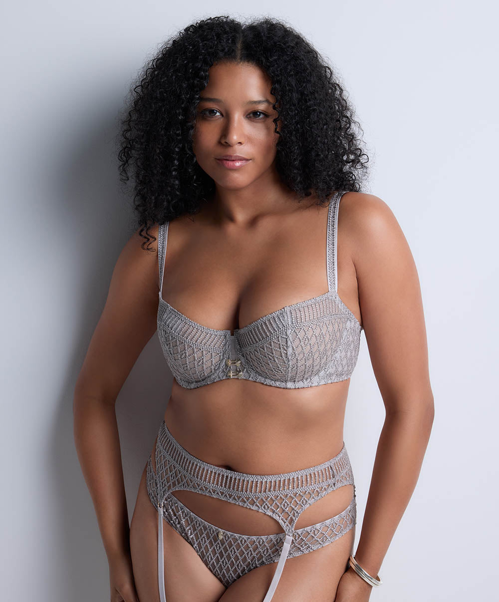 Soutien-gorge corbeille Stardust dream Cosmos silver Aubade 4DF14-COSO-1