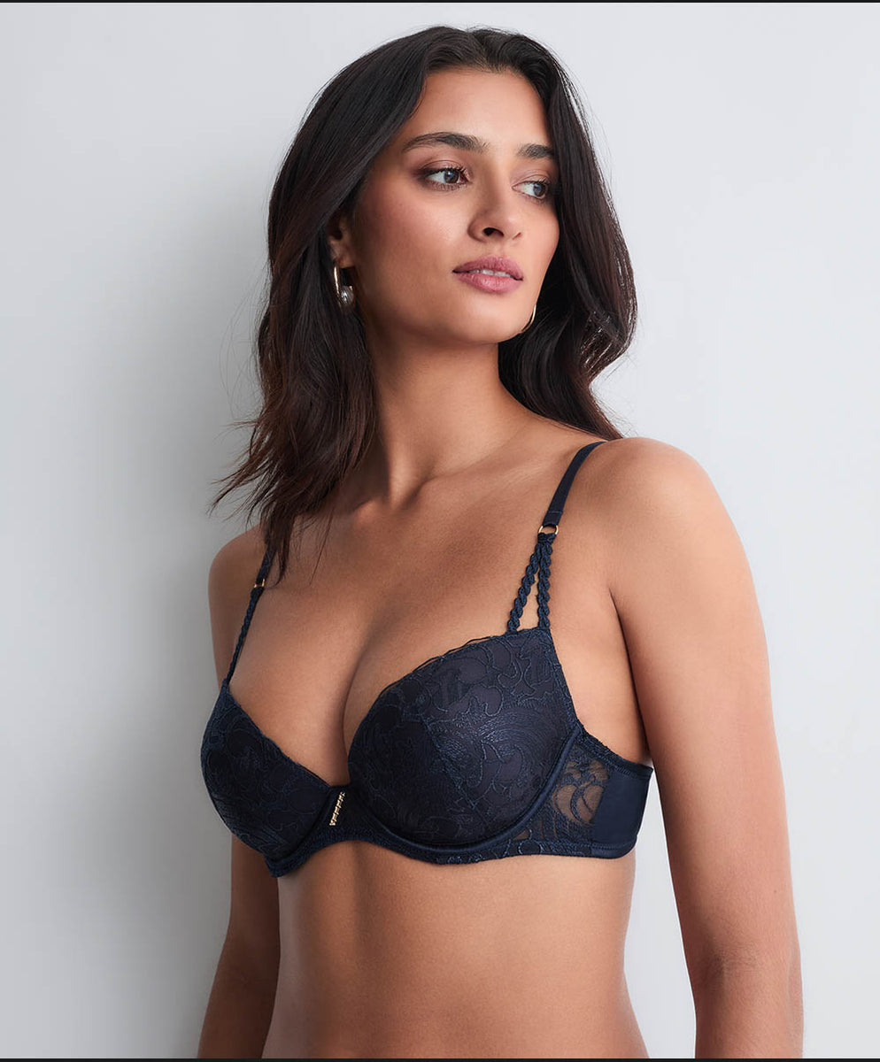 Body Aubade Plunge Coque - Taille 85B, Couleur Nude, Référence CP86, Onde Sensuelle