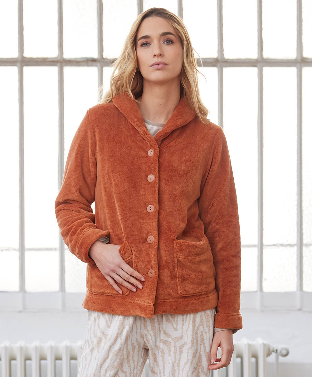 Veste d'intérieur fourrure à bouton MUST4 VES Canat AH24-CA-MUST4-VES-618