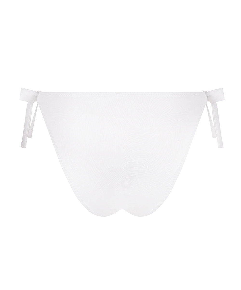 Bas de maillot de bain bikini La Muse des Vagues blanc Antigel Bain EBB0126-VB 100