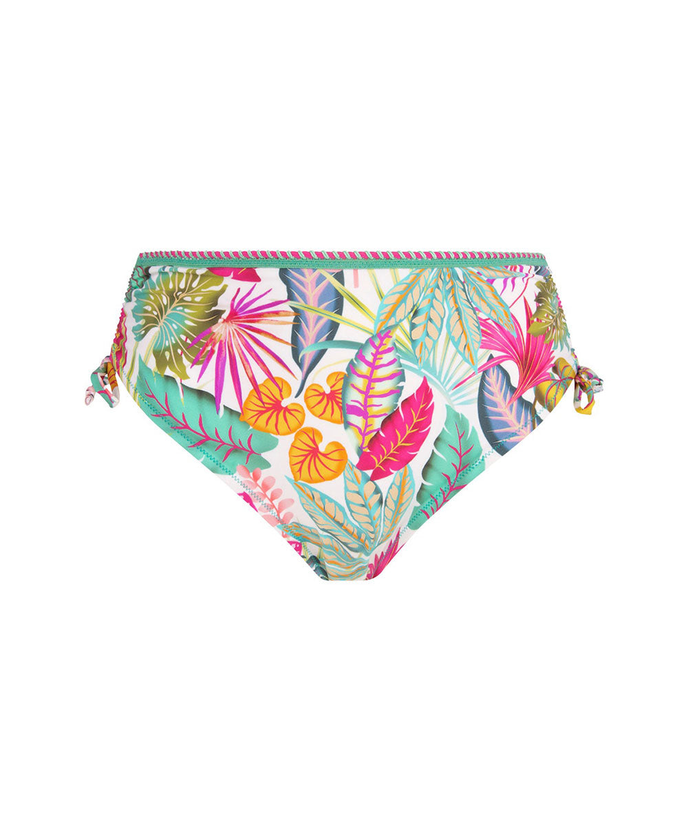 Bas de maillot de bain slip à coulisses La Muse des Îles multicolore Antigel Bain FBB0666-IP