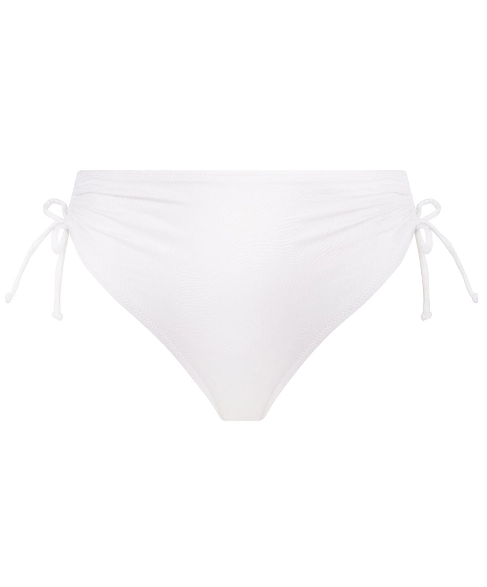 Bas de maillot de bain slip à coulisses La Muse des Vagues blanc Antigel Bain FBB0626-VB 100