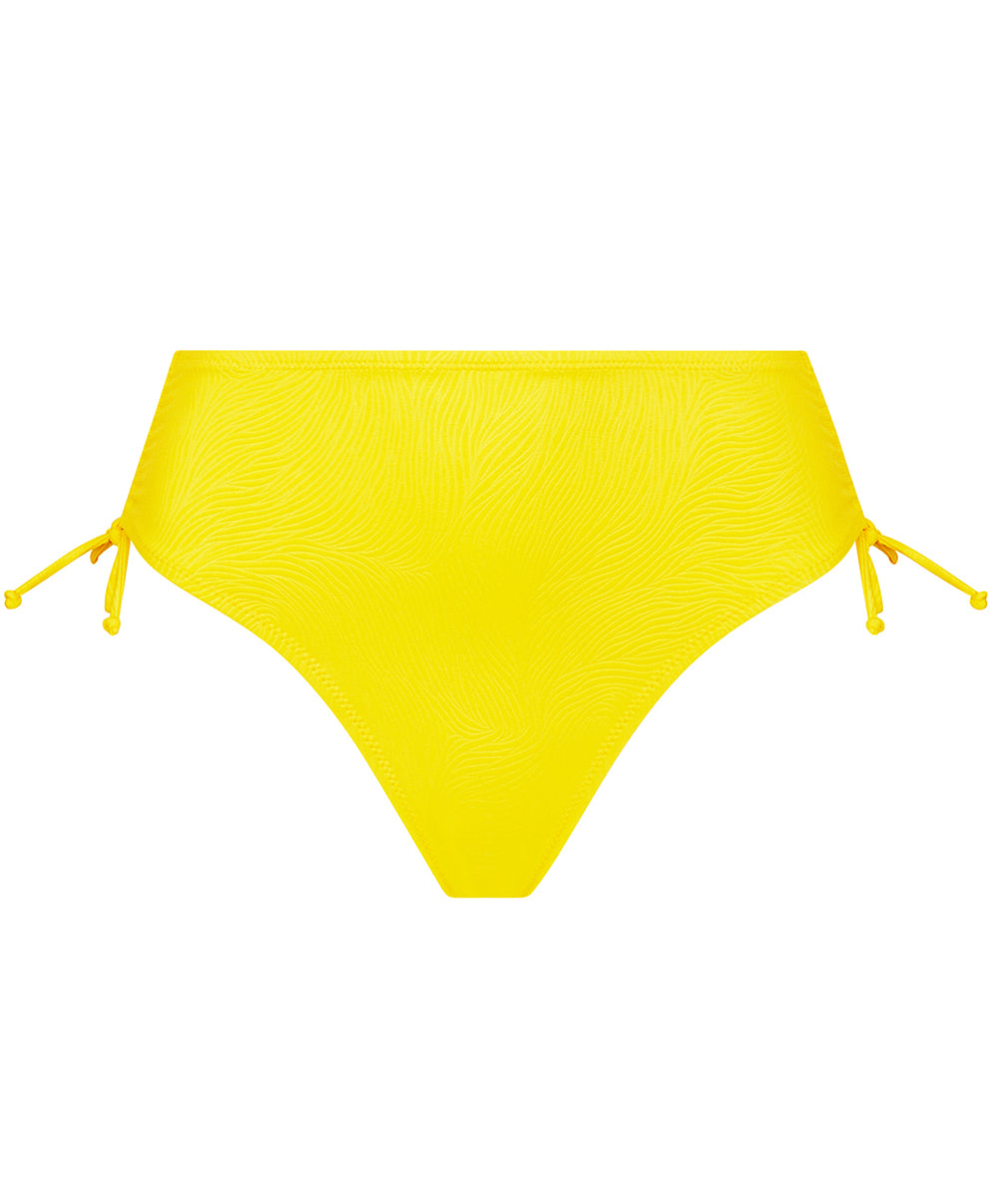 Bas de maillot de bain slip à coulisses La Muse des Vagues jaune Antigel Bain FBB0626-JA 100