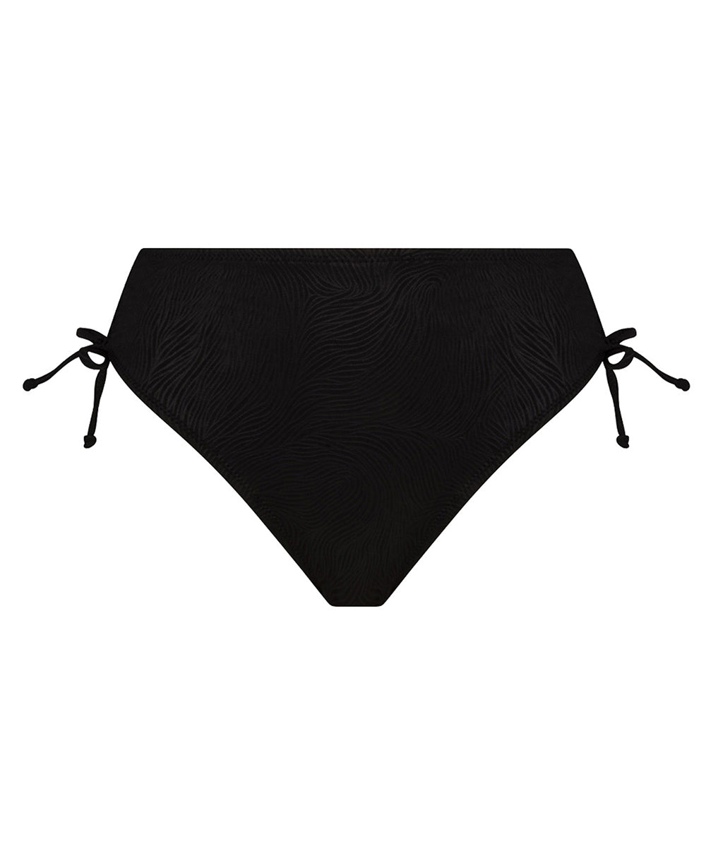 Bas de maillot de bain slip à coulisses La Muse des Vagues noir Antigel Bain FBB0626-NO 10