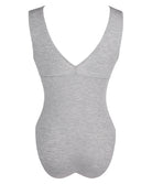Body décolleté en dentelle Antigel de Lise Charmel Simply Perfect chiné gris ENA6906-CG