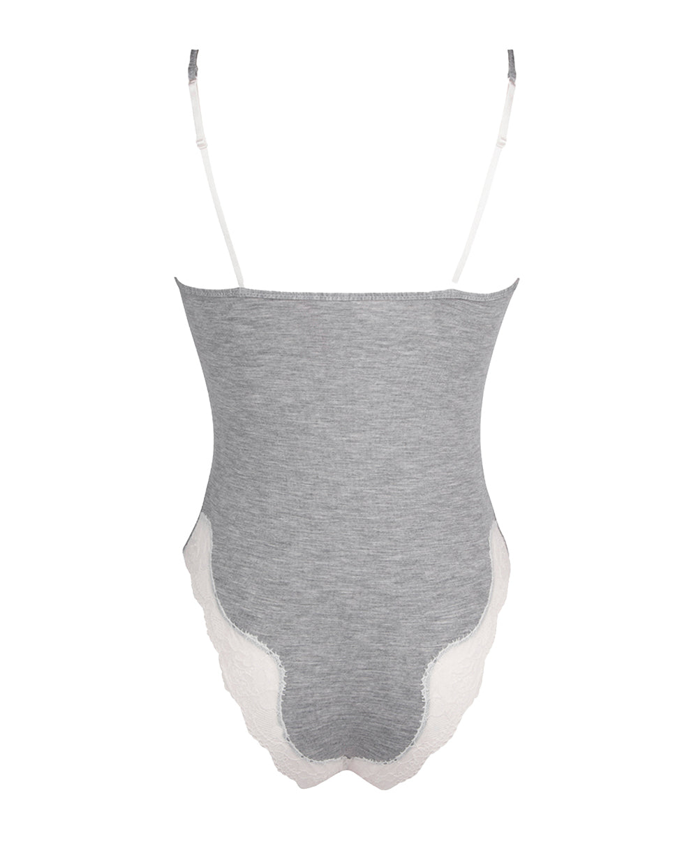 Body échancré Antigel de Lise Charmel Simply Perfect chiné gris ENA6806-CG