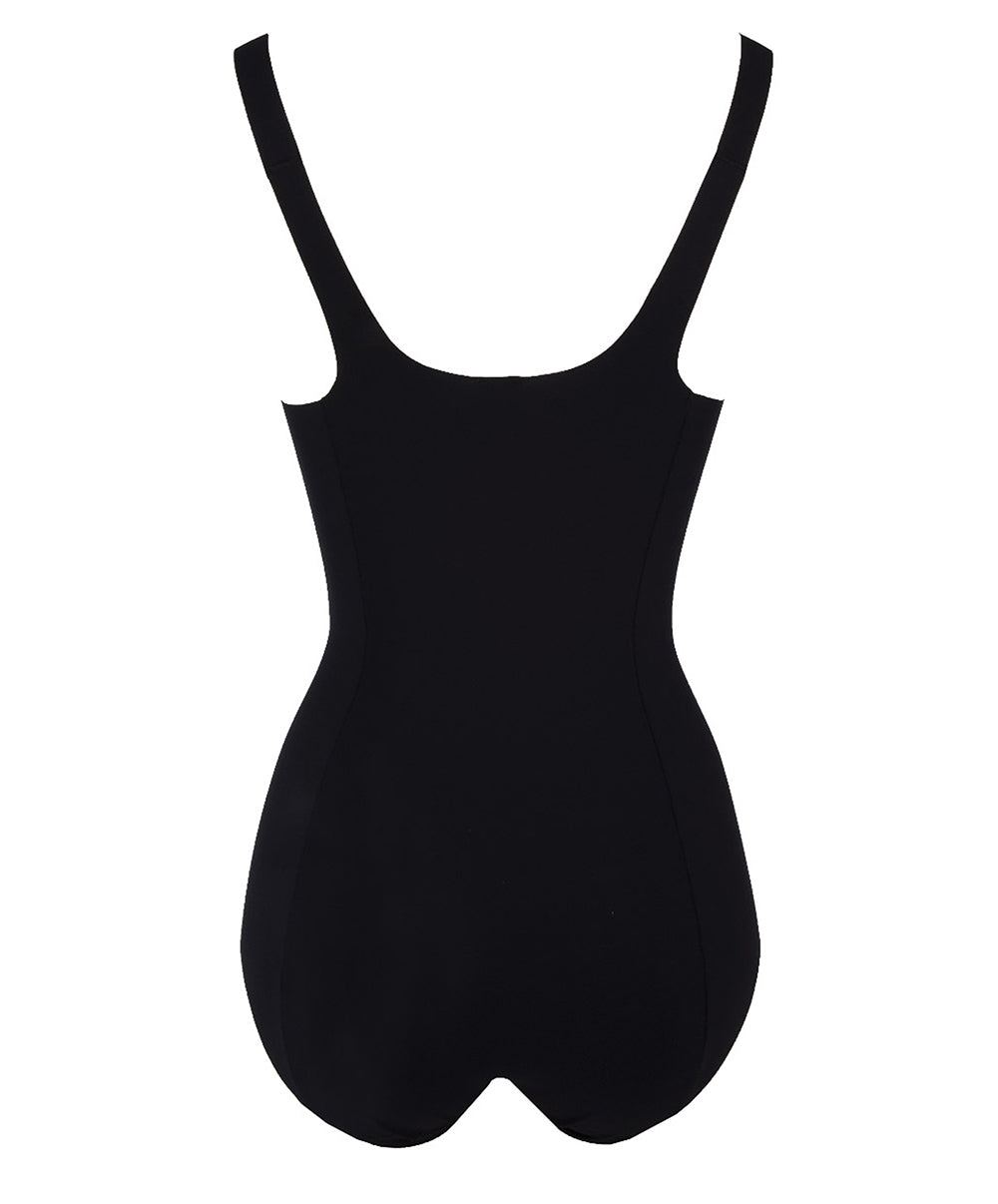 Body gainant sous-poitrine sans bonnets Antigel de Lise Charmel Culte Beauté noir ECH5366-NO