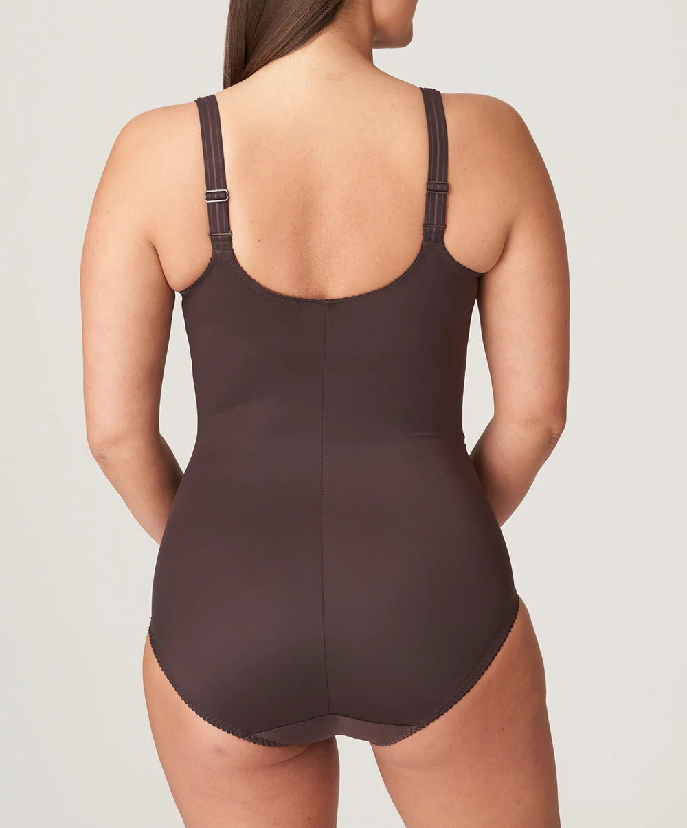 Body sculptant à bonnets emboitants PrimaDonna Deauville ristretto 0461810-RIS