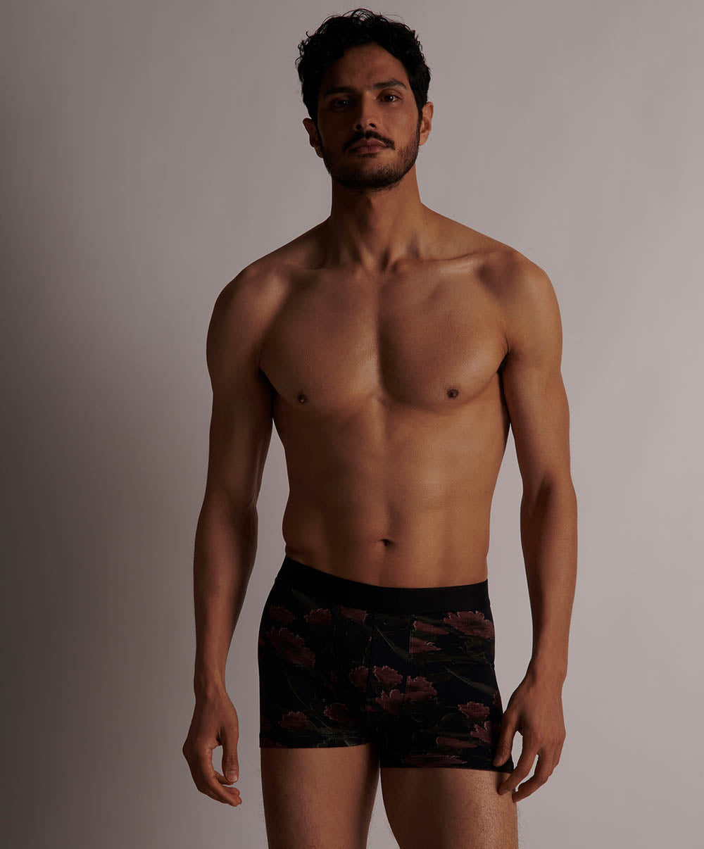 Boxer Aubade Blurred flowers Underwear Aubade Men XB78T/BLUR