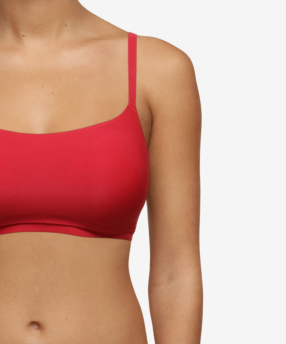 Brassière paddée dentelle Chantelle Soft Stretch coquelicot C11G10-0YU