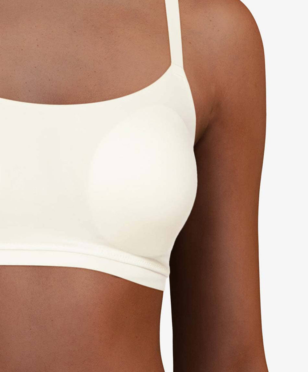 Bralette dos dentelle paddée bretelles réglables Chantelle Softstretch ivoire C11G20-035 3