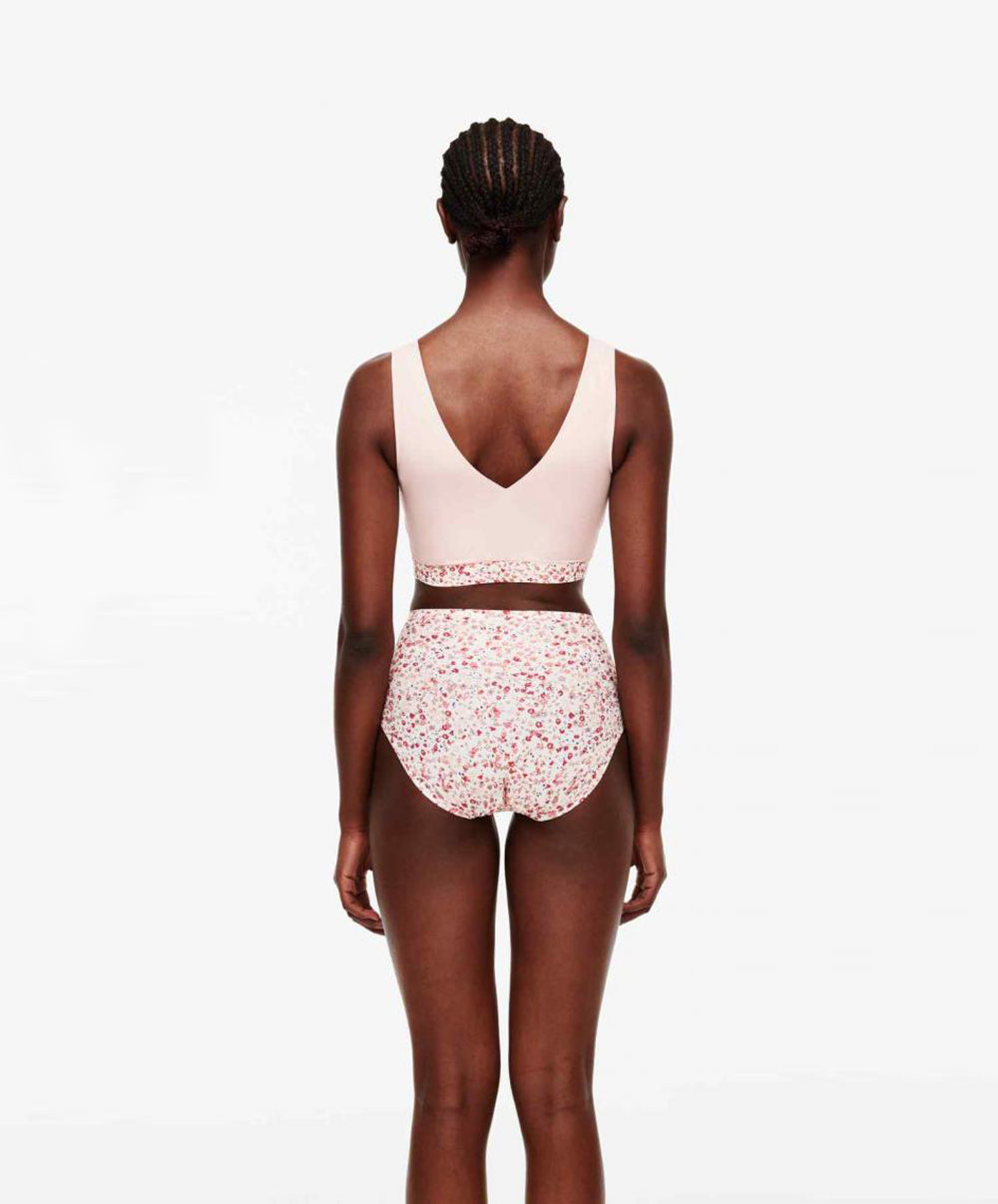 Bralette à coques à fleurs Chantelle Soft Stretch springtime C11D10-02S