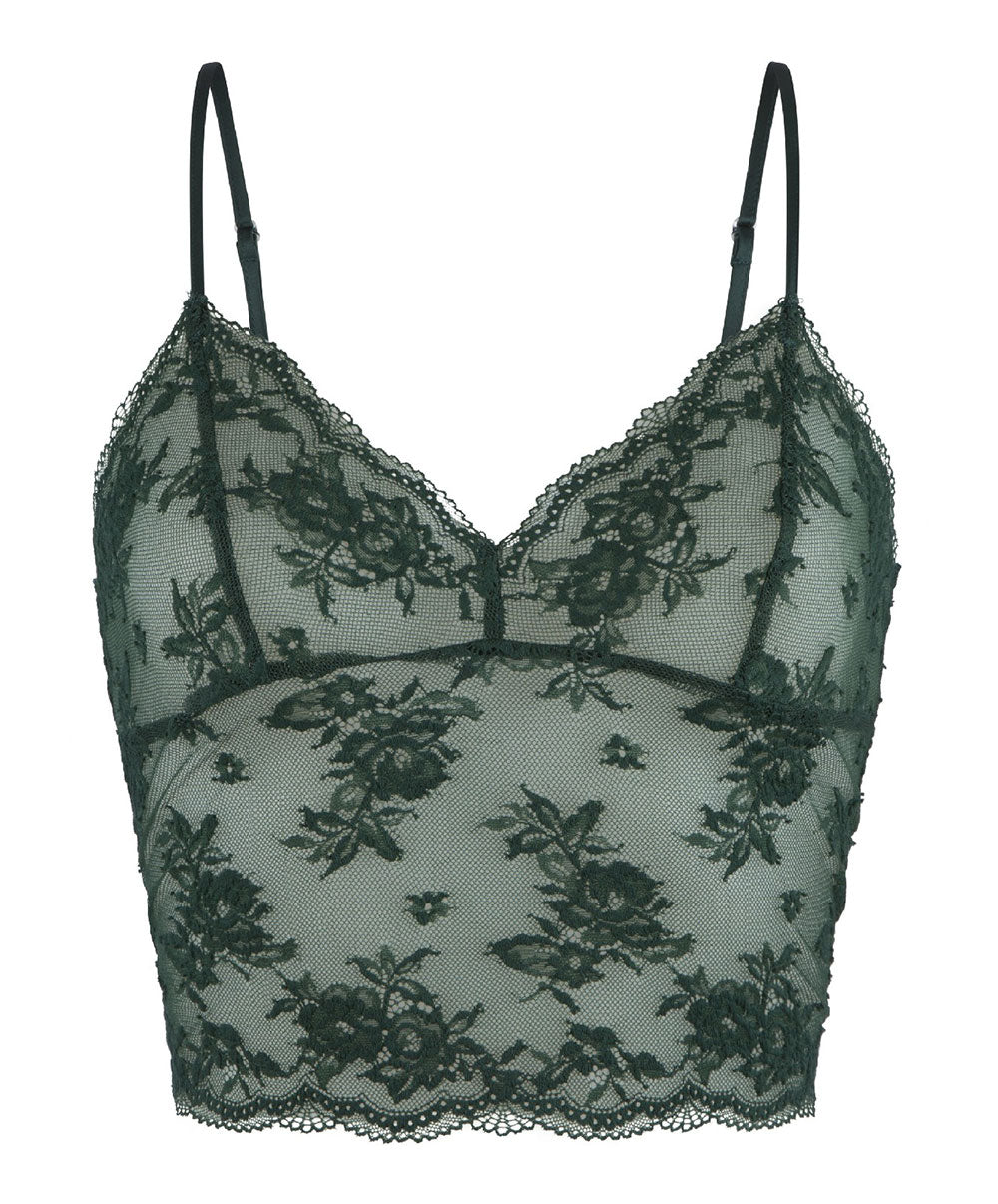 Bralette sexy "Garden Green" Lingadore Lingadore Lounge 7501P-1-157-GAGR
