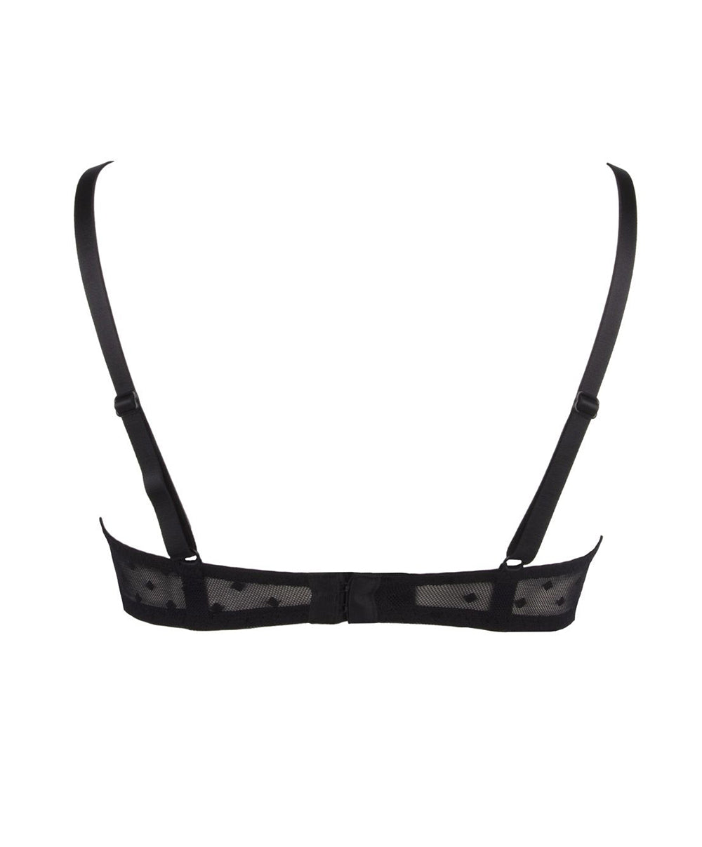 Soutien-gorge brassière pigeonnante Antigel de Lise Charmel Intermède Sexy noir ECG3982-NO