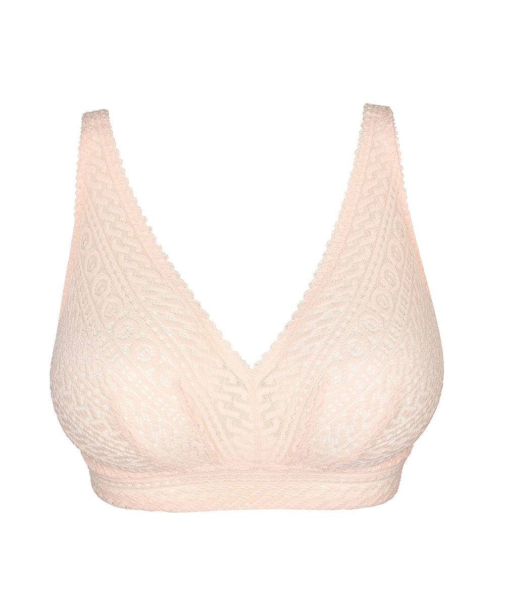 Soutien-gorge décolleté plongeant armatures PrimaDonna Montara crystal pink 0163384-CRP