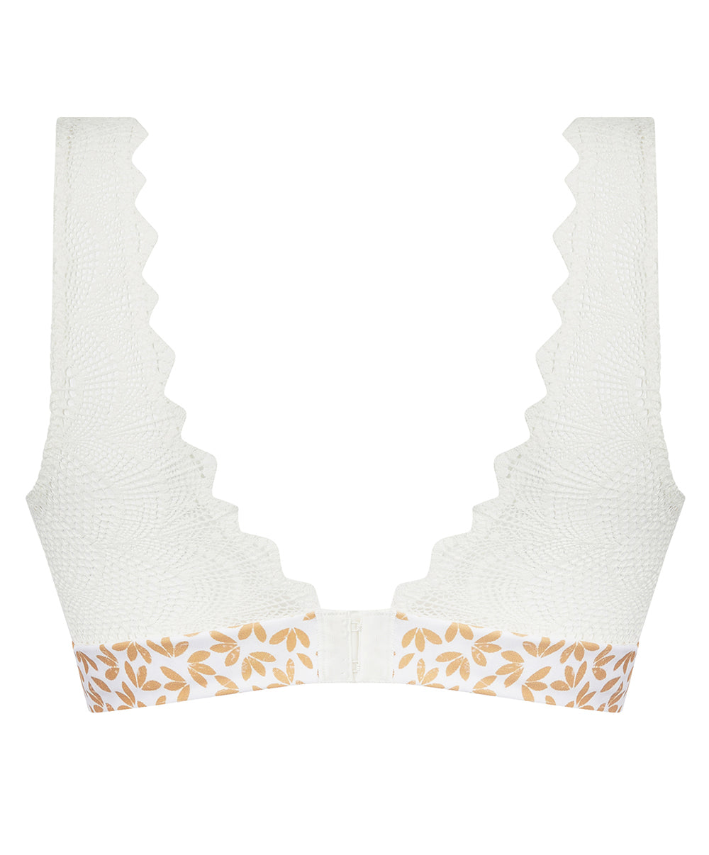 Brassière séduction bralette Antigel de Lise Charmel Crochet Bohème camel ELJ6234-CB