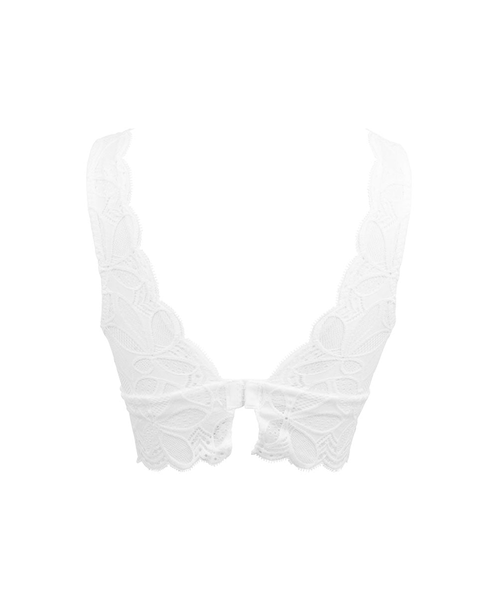Brassière séduction bralette Antigel de Lise Charmel Stricto Sensuelle blanc ELH6217-BL