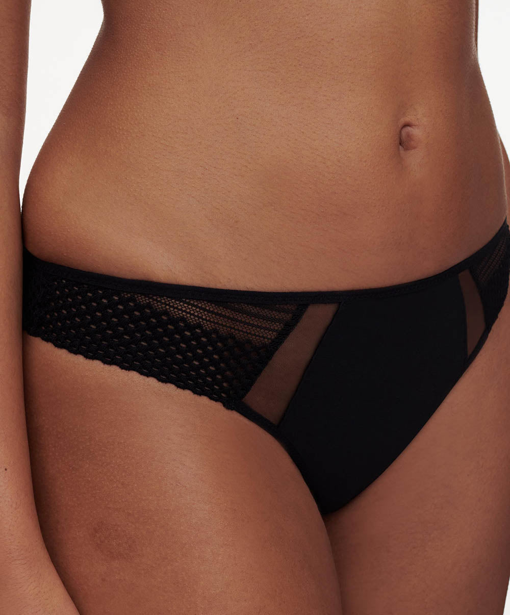 Tanga sexy Chantelle Play Noir C22AG0-011