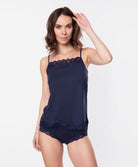 Caraco Antigel de Lise Charmel Simply Perfect bleu marine ENA5006-BM