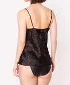 Caraco Lise Charmel Dressing Floral noir ALC4288-NO