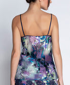 Caraco en soie et viscose Lise Charmel Déesse Désirs mauve ALH4277-MD