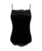 Caraco en velours Antigel de Lise Charmel Velours en Fête noir ELH4236-NO