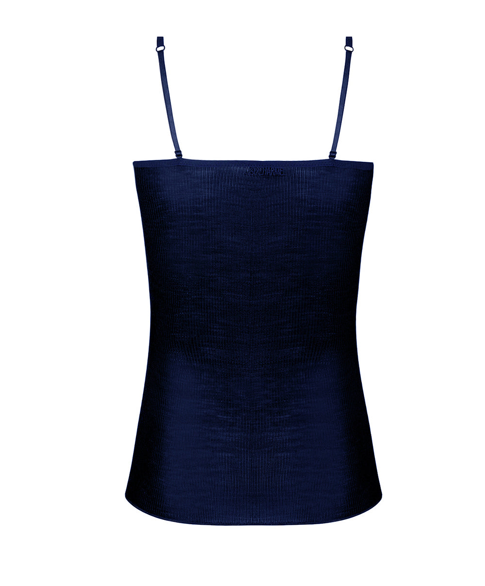 Caraco laine et soie "Bien-être" Lise Charmel Plaisir Caresse pierre bleu ANJ9310-PB