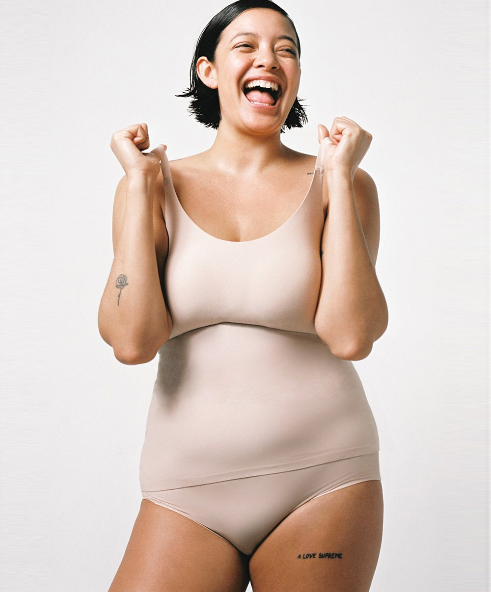 Caraco paddé Chantelle Softstretch nude C16A40-0WU 4