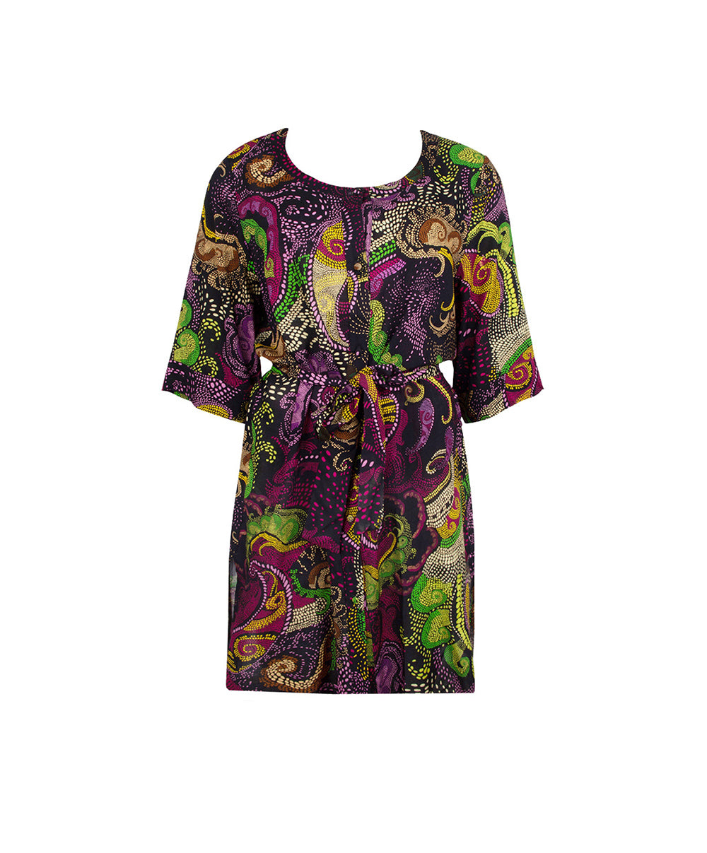 Chemise d'été manches trois quarts Lise Charmel bain Escapade Aborigène multicolore ASB2162-AA