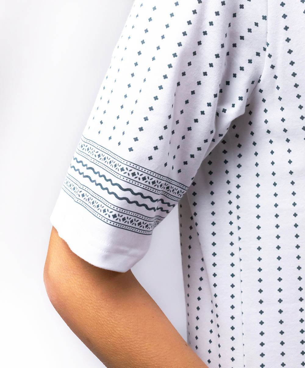 Chemise de nuit manches courtes SALLY 2 Canat 21E-CA.SALLY.CN2