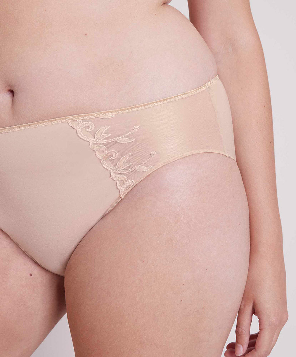 Culotte coton Simone Pérèle Andora peau rosée 131775-739