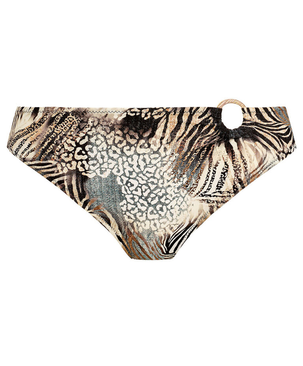 Culotte de bain bikini taille mi-haute Fantasie swim Seraya Sands monochrome FS503772-MOM