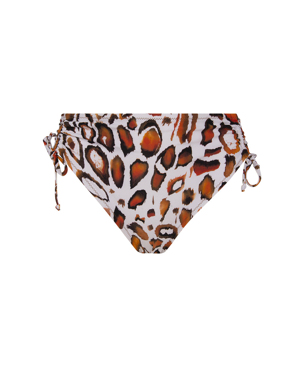 Culotte de bain à coulisses La Muse Féline panthère Antigel Bain FBB0646-BF