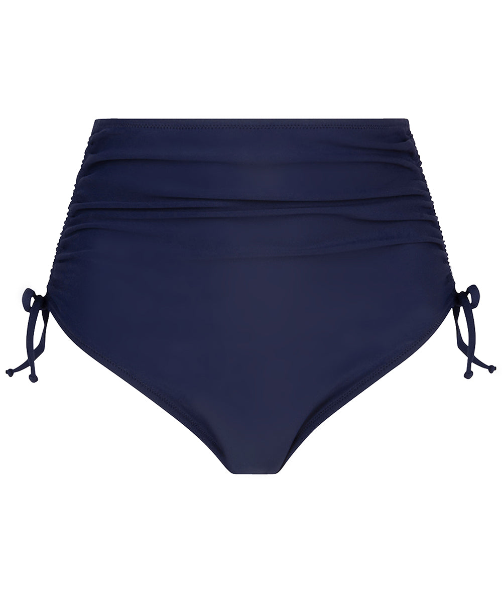 Culotte de bain rétro taille haute La Chiquissima marine Antigel Bain EBB0214-MM 3