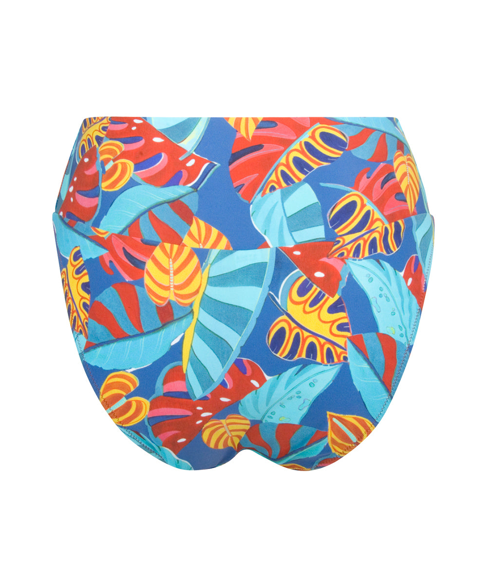 Culotte de bain taille ajustable La Foglia Antigel ciel feuillage Antigel Bain FBB0354-CF 10