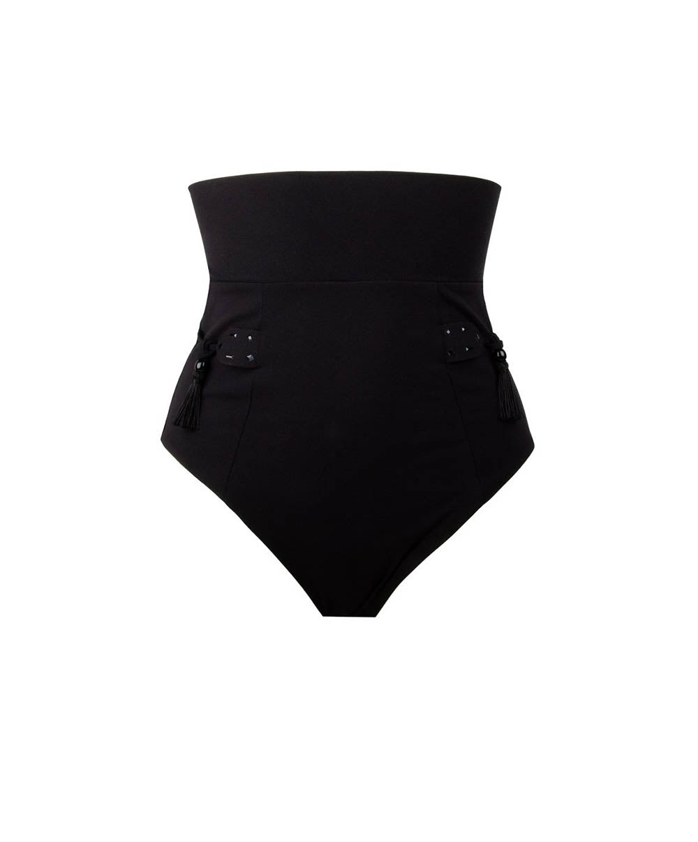 Bas de maillot de bain taille haute Lise Charmel bain Elegance croisière Noir ABB0247-NO