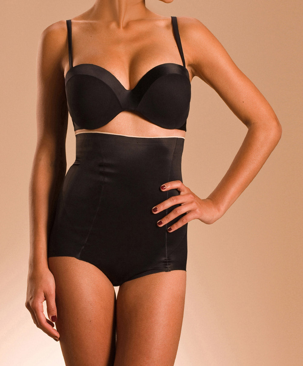 Culotte gainante taille très haute Chantelle Basic Shaping noir C35030-011