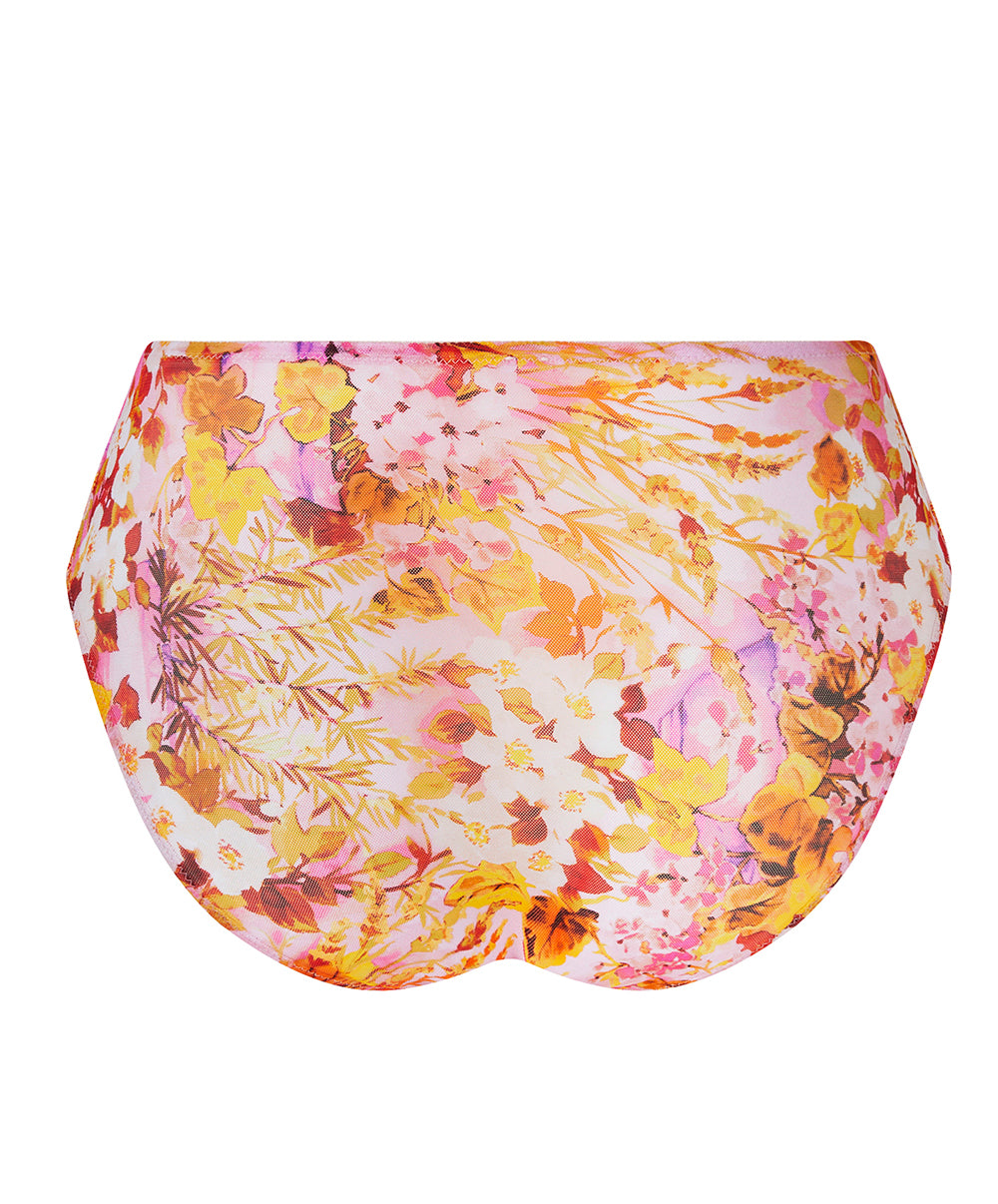 Slip haut Lise Charmel Jardins de Lumière bouquet multicolore ACH0349-BL