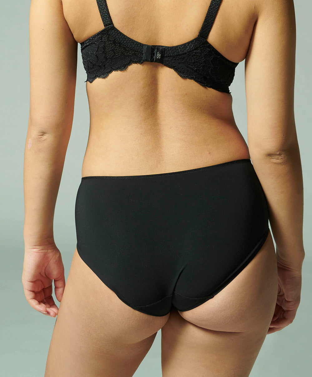 Culotte haute Simone Pérèle Caresse noir 12A770-015