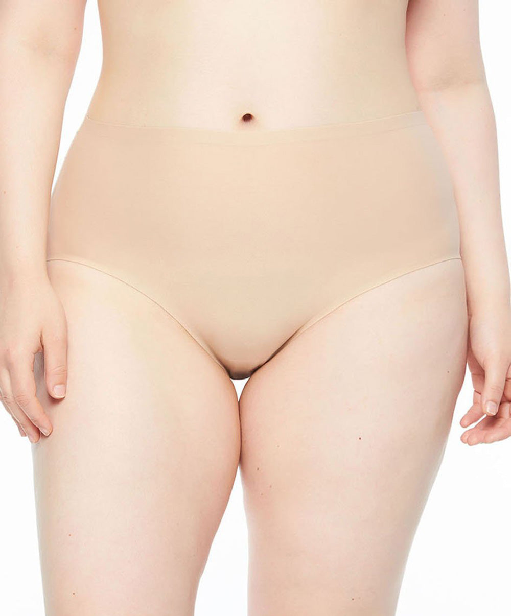 Culotte haute grande taille Softstretch nude Chantelle C11370-0WU 4