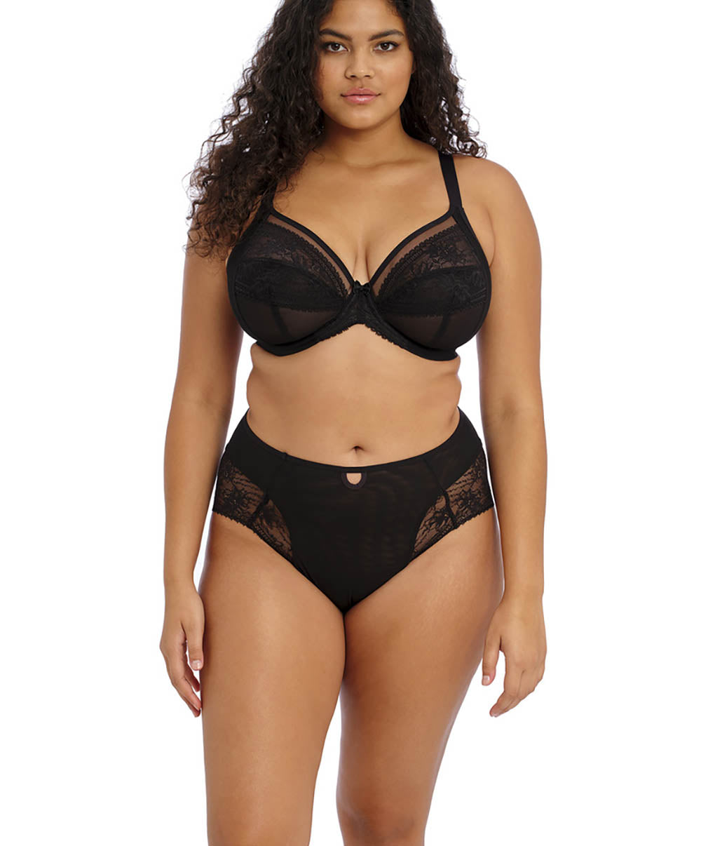 Culotte haute grande taille Elomi Kandra Noir EL301651-BLK