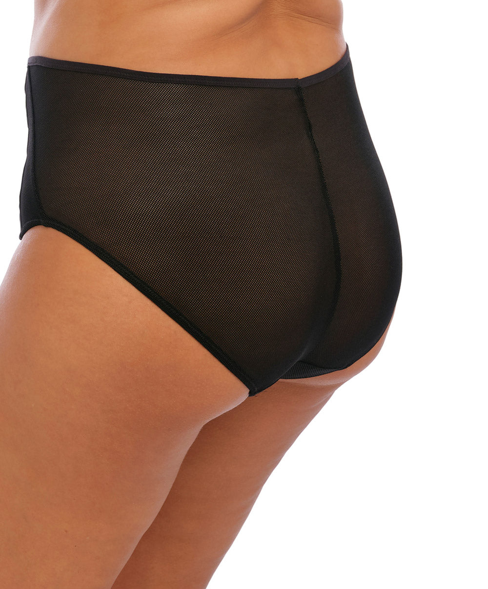 Culotte haute grande taille Elomi Kintai noir EL301251-BLK