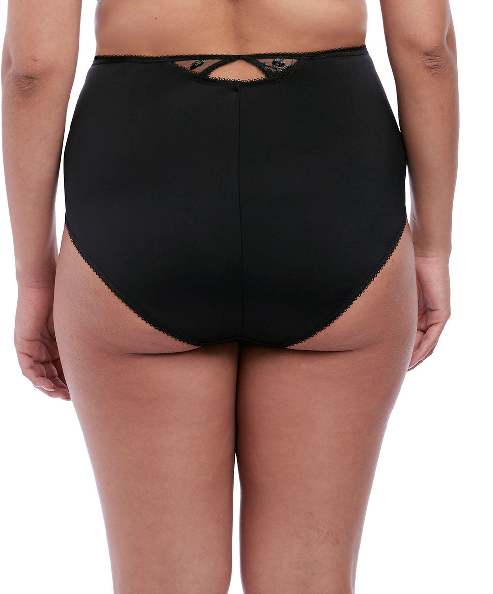 Culotte haute grande taille Elomi Roxanne noir EL4465-BLK