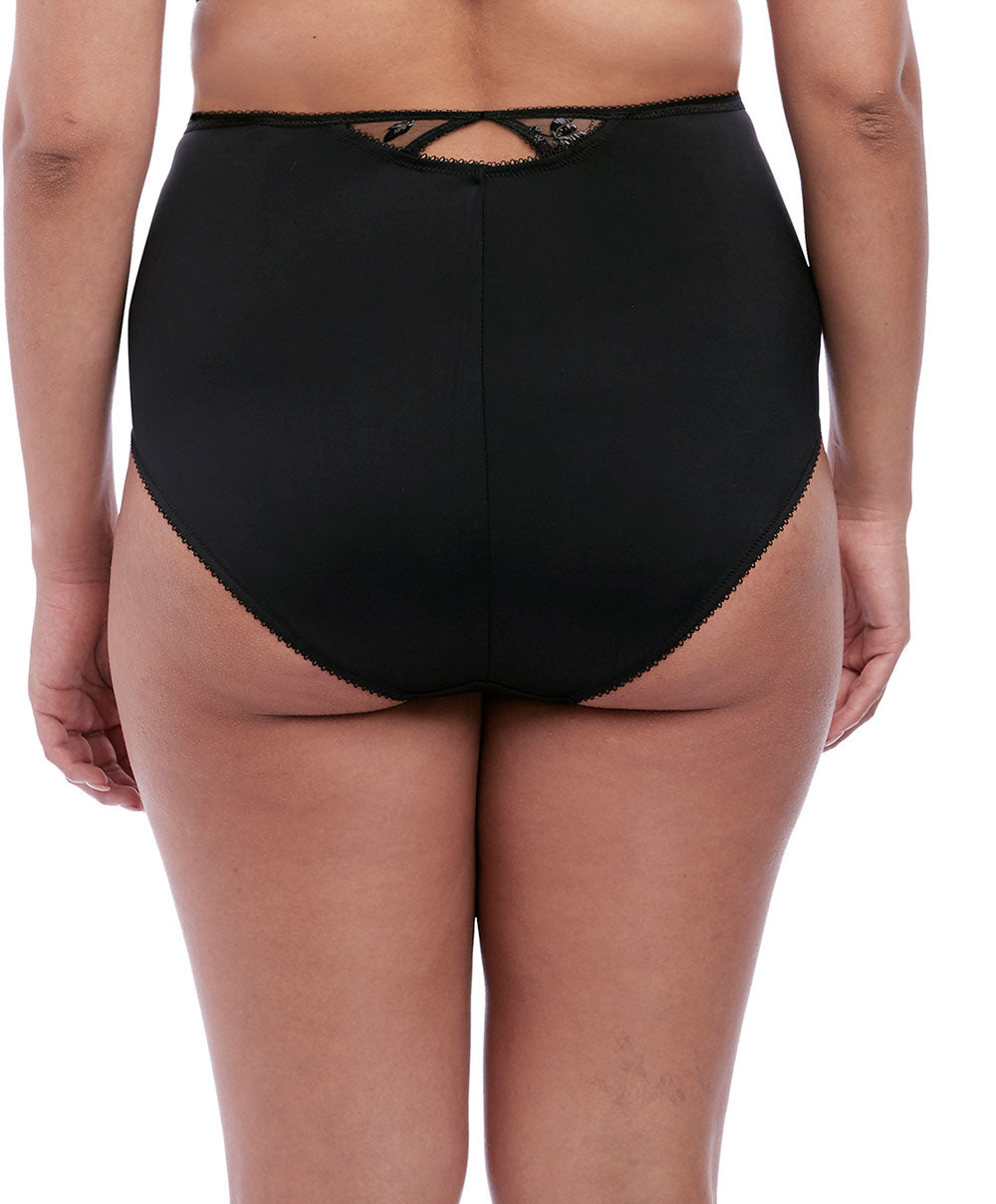 Culotte haute grande taille Elomi Roxanne noir EL4465-BLK