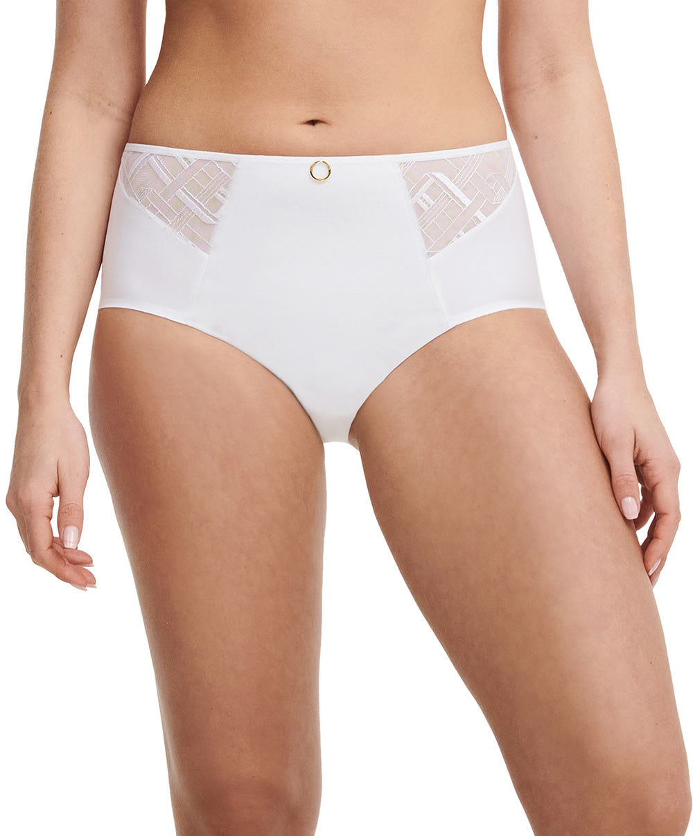 Culotte maintien taille haute Chantelle Graphic Support blanc C21S80-010