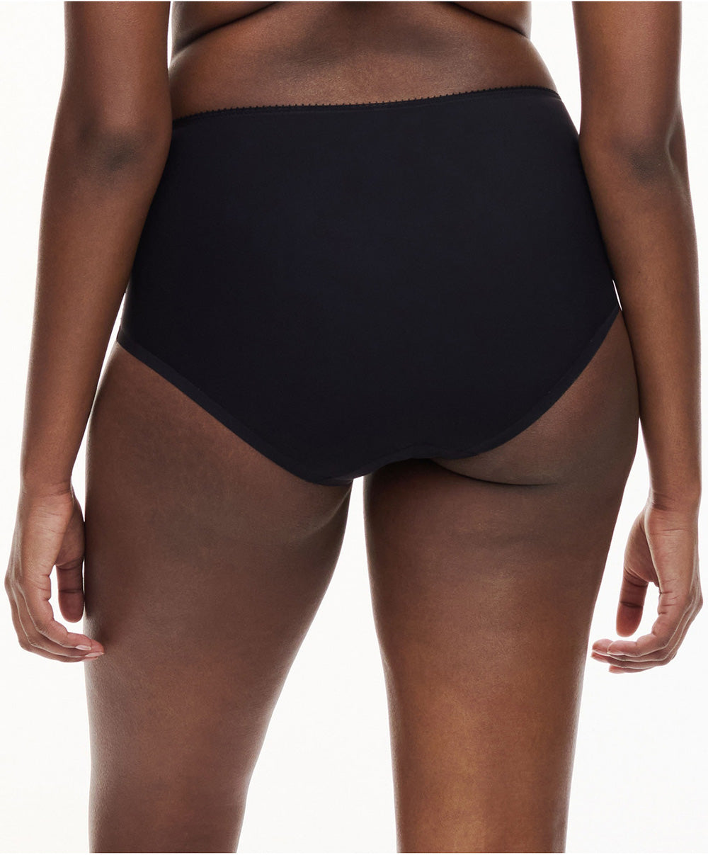 Culotte maintien taille haute Chantelle Intrigue noir C13WC6-011