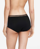 Culotte menstruelle taille haute graphique Chantelle Chantelle Life noir C16L70-011