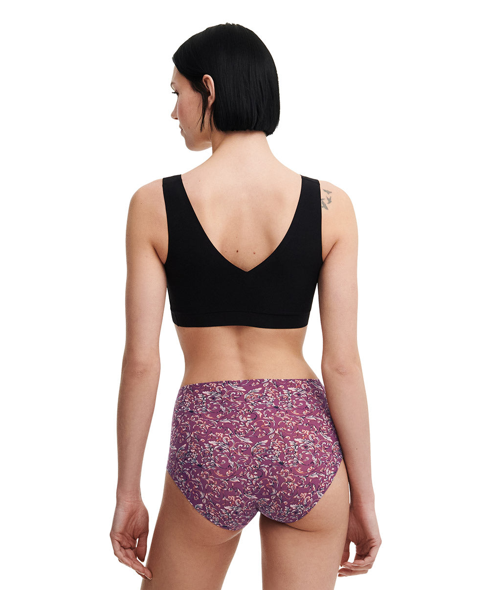 Culotte haute Chantelle Soft Stretch baroque print C11D70-0S7